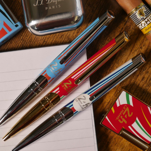 BLACK FRIDAY - ST Dupont Ballpoint Pen - Defi Millenium - Limited Edition 24H Le Mans - Blue BLACK FRIDAY - ST Dupont Ballpoint Pen - Defi Millenium - Limited Edition 24H Le Mans - Blue